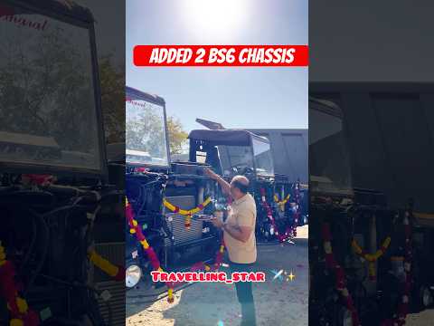 Added 2 BS6 Luxurious Bus Chassis ♥️ ll 13.5 Meter Luxurious Bus Chassis #BS6 #Chassis #Travels #bus