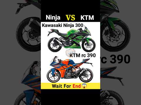 Kawasaki Ninja Vs KTM | Full Comparison || #shorts #ktm #kawasaki #bike #adventure