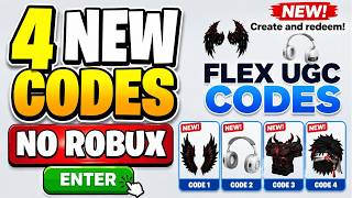 😱NEW Flex UGC Codes 2026! FREE Limited UGC Items (No Robux) 🔥 Roblox