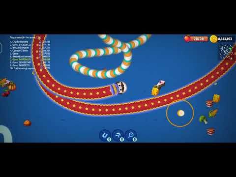 Wormszone.io game video 3 #18