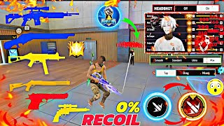 Free Fire Headshot Setting After Ob50 Update 2025⚡Best Sensitivity Settings ⚙️| Sensitivity Setting