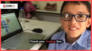 8-Year-Old Builds a Game About Falling Starfish! | Learn Coding with CodingZen
