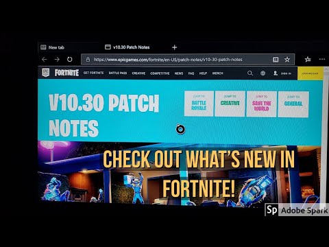 Fortnite Update V10.3 (New Map Locations, New Skin & Gameplay)