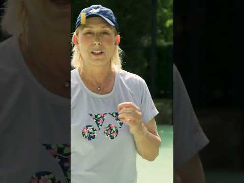 Proper Technique to Cover the Net from Martina Navratilova