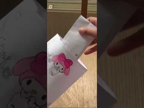 Sanrio blind bag! #sanrio  #shorts #blindbag #diy #kuromi #mymelody #cinamonroll #asmr #hellokitty