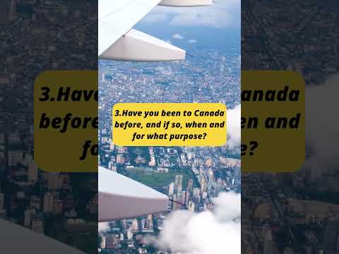 Immigration questions at Canada Airport for Visitors! #canadaimmigration #immigration #canadavisa