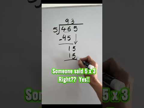 Master Long Division Made Easy! #mathmagic  #easylearning #longdivision #mathematics #stem