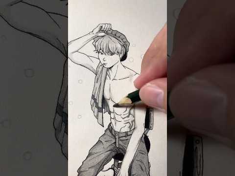 I drew Baby Saja in an unserious way | Kpop Demon Hunters 😈 (ASMR)
