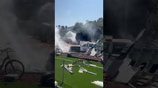 War of the Worlds movie set-Universal Studios-Hollywood