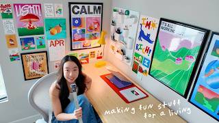 how I became a graphic designer, best advice, tools I use, 1 year post-layoff reflections (100k Q&A)