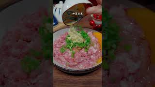 Try this juicy & flavorful pork filling for dumplings—perfect for buns & wontons too! #PorkFilling