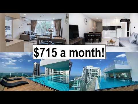 You Won't Believe This Luxury Apartment for $715 a Month! #pattaya