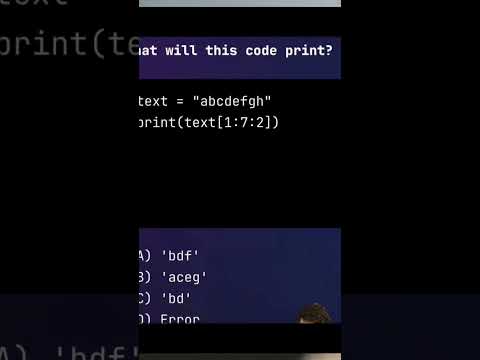 python Quiz 🏆#python #programming
