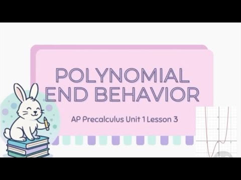 How to Find Polynomial End Behavior | 1.6