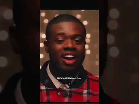 CHRISTMAS TO ME BY PENTATONIX LYRICS 💯 #foryou