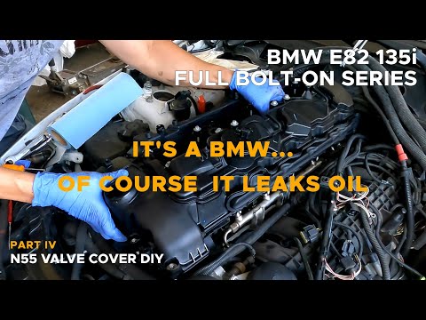 BMW E82 135i Valve Cover DIY | Full Bolt-On Series (Episode 4)