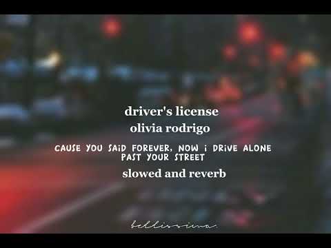 @OliviaRodrigo - driver's license {slowed & reverb & lyrics}