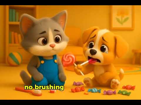 Skipping Brushing? WATCH THIS! 😱 (BrushyBoom Life Lesson)