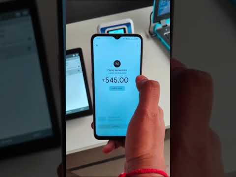 poketpos Android billing software with payment integration in imin m2 max device