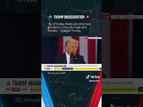 Donald Trump's Inauguration... End to Transgender #inaugurationday #ushousespeaker #usapresident
