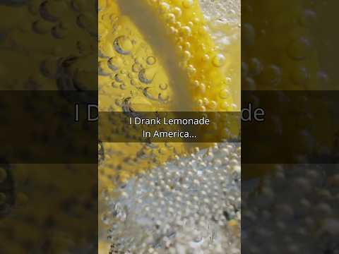 I Drank #lemonade In #america #wholesome #wholesomecontent #feelgood #feelgoodvibes