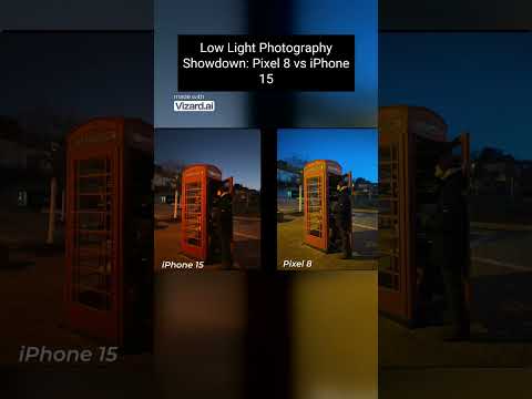 Low Light Photography Showdown  Pixel 8 vs iPhone 15 #googlepixel8pro #iphone15pro