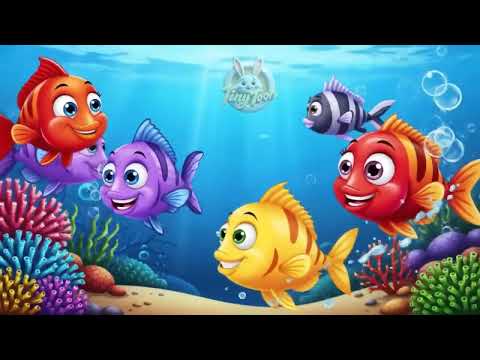 HAPPY FISH CARTOON SONG | NURSERY RHYMES CARTOON and KID SONGS #kidsongs #nurseryrhyme #cartoon