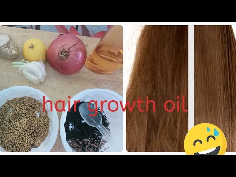 hair growth oil//onion oil//best oil for stop hair fall