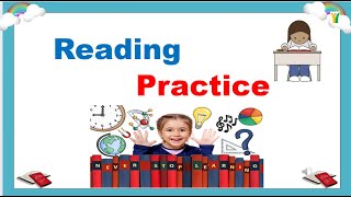 Learn to READ | Practice Reading | English Reading Lesson for Kids |