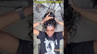 Quick & Easy Braidless Crochet Tutorial👍🏿Hair Extensions Hairstyles Ft.#elfinhair #hairstyle