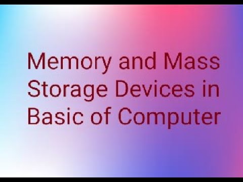 Types of memory (lec-2)