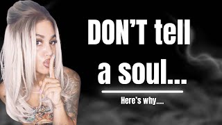 DO NOT tell a would about this reading… 👀✨ - tarot reading 