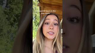 Sun Exposure Effects: A Before-and-After Skin Check#sunexposure #skincare #suncheck