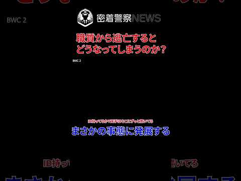 交通停止の際の職質を逃走してはいけない理由！まさかの事態に発展する！【ボディカメラ】【アメリカ警察密着】 #密着取材 #密着警察 #警察24 #警察密着 #ボディカメラ