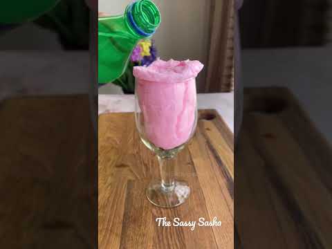 Cotton Candy Mojito #shorts #cottoncandy #trending
