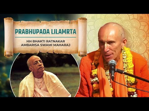 HH Bhakti Ratnakar Ambarisa Swami Maharaj || Prabhupada Lilamrta || ISKCON Dwarka || 10th March 2025