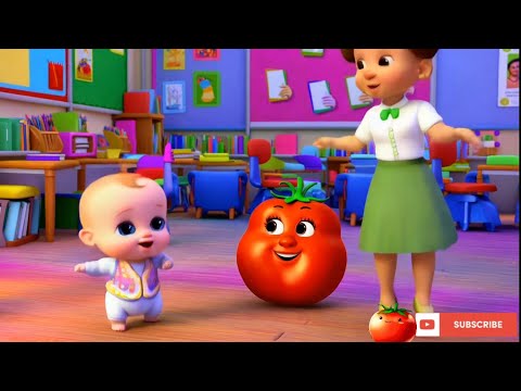 आहा टमाटर - Aaha Tamatar Bade Mazedar Nursery Rhymes