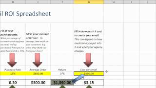 Magic Email ROI Spreadsheet