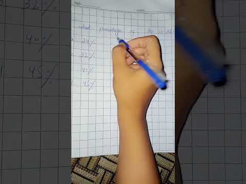 How to find math percentage? #mathtricks #percentage #maths#viralshorts #viralvideo