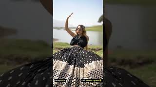 Boutiques Style Designer Black Georgette Lehenga Choli With Blouse #shorts