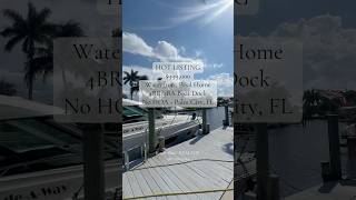 UNDER $1M SOFLO WATERFRONT HOME WITH DOCK 🏝️ 561.762.9244 MARTIN COUNTY - NO HOA