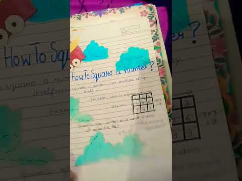 💮........  #song #asethetic  this project is on the topic ""square and root""