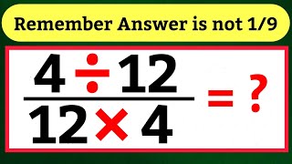 This Viral MATH Problem Tricks Everybody! 