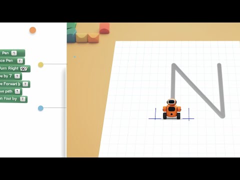 Draw Alphabets using coding | Fun programming for Kids | CodeRobo 🤖