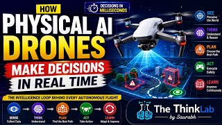 🚁 How do autonomous drones make decisions in real time?  (Physical AI)