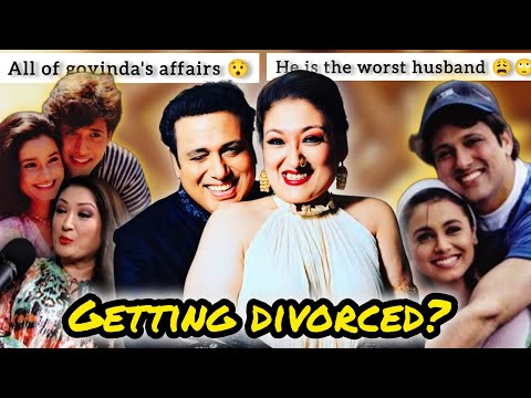 Govinda is *cheating* on Sunita with a 30 year old actress? ||Govinda's reaction on divorce rumours