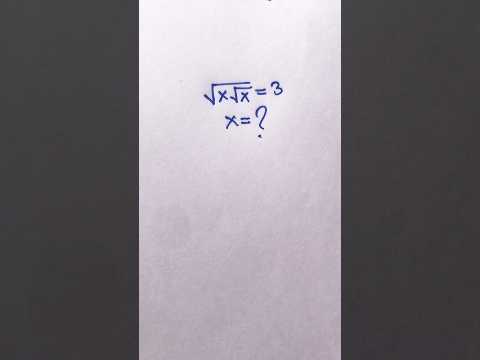Nice Square Root #maths #shorts