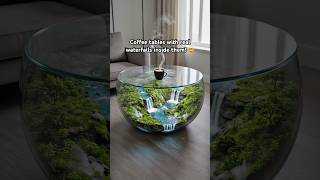 These waterfall coffee tables look absolutely awesome! 👏 #furnituredesign #interiordesign