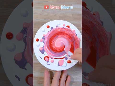 ❤️FluidArt Acrylic Pouring#shorts #art #diy #shortvideo #satisfying #easydrawing #tutorial #painting