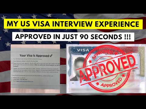 My US B1/B2 Visa Interview Experience | Questions & Process | Islamabad Consulate | Approval Story